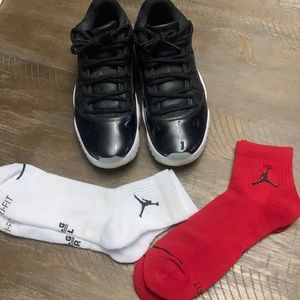 Jordan’s great condition with box and two Jordan socks